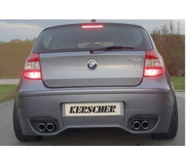 Юбка заднего бампера BMW 1er E87 KERSCHER TUNING