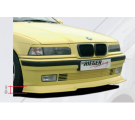 Юбка переднего бампера BMW 3er E36 RIEGER