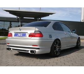 Юбка заднего бампера BMW 3er E46 купе/ кабриолет до рестайлинга JMS Tuning
