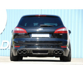 Юбка заднего бампера Ford Mondeo BA7 Carbon-Look RIEGER