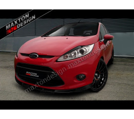 Сплиттер спойлер переднего бампера Ford Fiesta 7