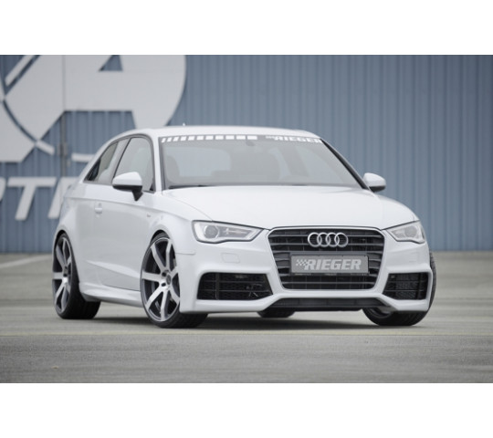 Бампер передний Audi A3 8v 12- совместимый с омывателями RIEGER