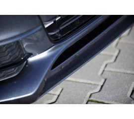 Сплиттер переднего бампера Audi S5 c 2011