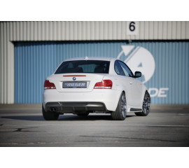Юбка заднего бампера с парктроником для BMW 1 E81 / E82 / E87 / E88/