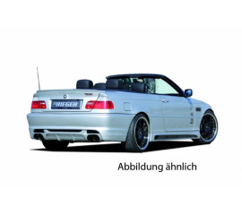 Диффузор заднего бампера для двойной выхлопной трубы слева BMW 3 E46 до рестайлинга с 98-