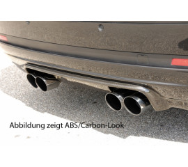 Диффузор заднего бампера Carbon-Look BMW 3 E46 M3-Look после рестайлинга