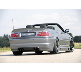 Юбка заднего бампера для BMW 3 E46 M3-Look