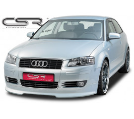 Юбка переднего бампера Audi A3 8P 3-х дв. 2003-2005