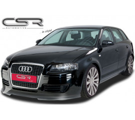 Юбка переднего бампера Audi A3 8P 05-08 CSR Automotive X-Line
