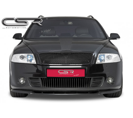 Сплиттер переднего бампера Skoda Octavia 2 04-09 