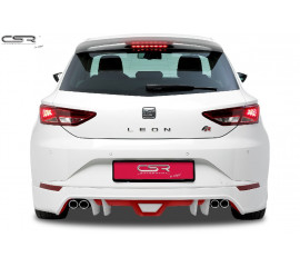 Юбка диффузор Seat Leon 3 5F FR (выхлоп слева и справа)