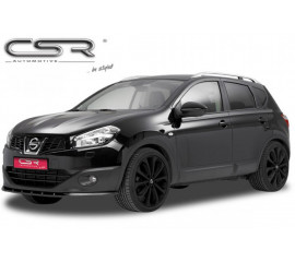 Спойлер сплиттер переднего бампера Nissan Qashqai 2010-