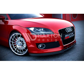 Сплиттер переднего бампера Audi TT 8J