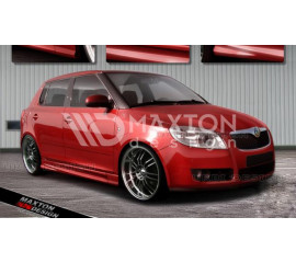 Пороги Skoda Fabia 2 INFERNO