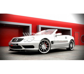 Сплиттер переднего бампера Mercedes SL R230 AMG
