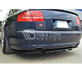 Сплиттер заднего бампера на  Audi S8 D3 (центральный)