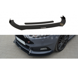 Сплиттер переднего бампера (гоночный) на Ford Focus 3 ST вар.2