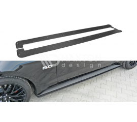 Накладки на пороги Ford Mustang MK6 GT гоночные