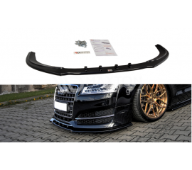 Сплиттер передний Audi S8 D4 15-17 на ножках