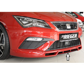 Спойлер-накладка для переднего бампера на Seat Leon FR (5F)/ Seat  Leon Cupra (5F)