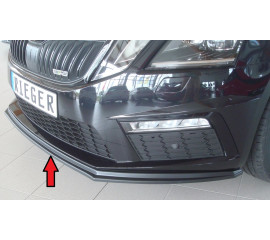 Сплиттер передний Skoda Octavia RS 17-19 A7 5E FL