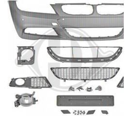 Бампер передний на BMW E90 08-11