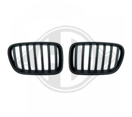 Решётки радиатора BMW X3 F25 10-14 чёрные