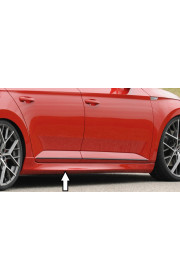 Пороги (накладки) на Skoda Superb 3 3V 15-19