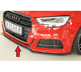 Сплиттер переднего бампера для Audi A3 / S3 (8V) S-line