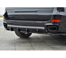 Накладка на диффузор с ребрами BMW X5 F15 M50D