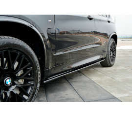 Сплиттеры лезвия под пороги BMW X5 F15 M50D