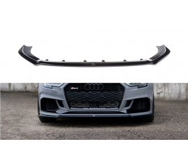Сплиттер передний Audi RS3 8V FL седан острый