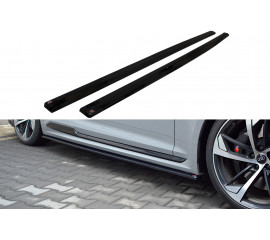 Накладки лезвия под пороги Audi RS5 F5 купе