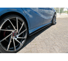 Накладки на пороги Mercedes W176 AMG-Line