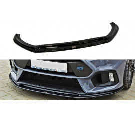 Сплиттер переднего бампера Ford Focus 3 RS гладкий