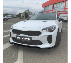 Сплиттер переднего бампера KIA Stinger GT прилегающий