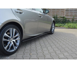 Накладки на пороги Lexus IS 3 дорест./рест.