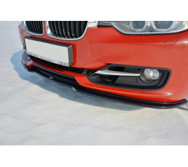 Сплиттер переднего бампера BMW 3 F30 гладкий