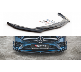 Сплиттер передний Mercedes A35 AMG W177 с клыками