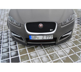 Сплиттер переднего бампера Jaguar XF X250 S-Pake 