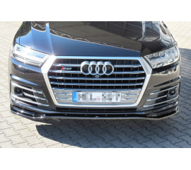 Сплиттер переднего бампера Audi SQ7 2 S-Line 15-19