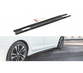 Сплиттеры порогов Audi A5 B9 FL S-Line Спортбек