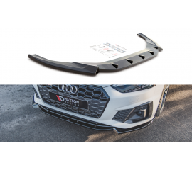 Сплиттер передний (с клыками) Audi A5 B9 FL S-Line