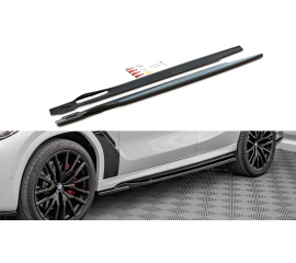 Сплиттеры лезвия под пороги BMW X6 G06 M-Pack