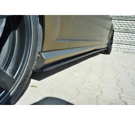 Сплиттеры лезвия порогов Mercedes-Benz S W221 AMG