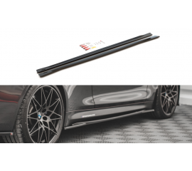 Сплиттеры лезвия под пороги BMW M4 F82