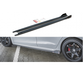 Лезвия под пороги Skoda Oktavia 4 A8 RS c элеронами