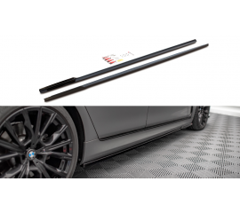 Сплиттеры лезвия под пороги BMW 7 G11 M-Pack рестайл