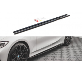 Сплиттеры лезвия под пороги BMW 3 G20