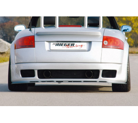 Юбка заднего бампера Audi TT MK1 8N 98-03 RIEGER
